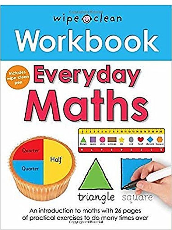 WIPE-CLEAN WORKBOOK EVERYDAY MATHS