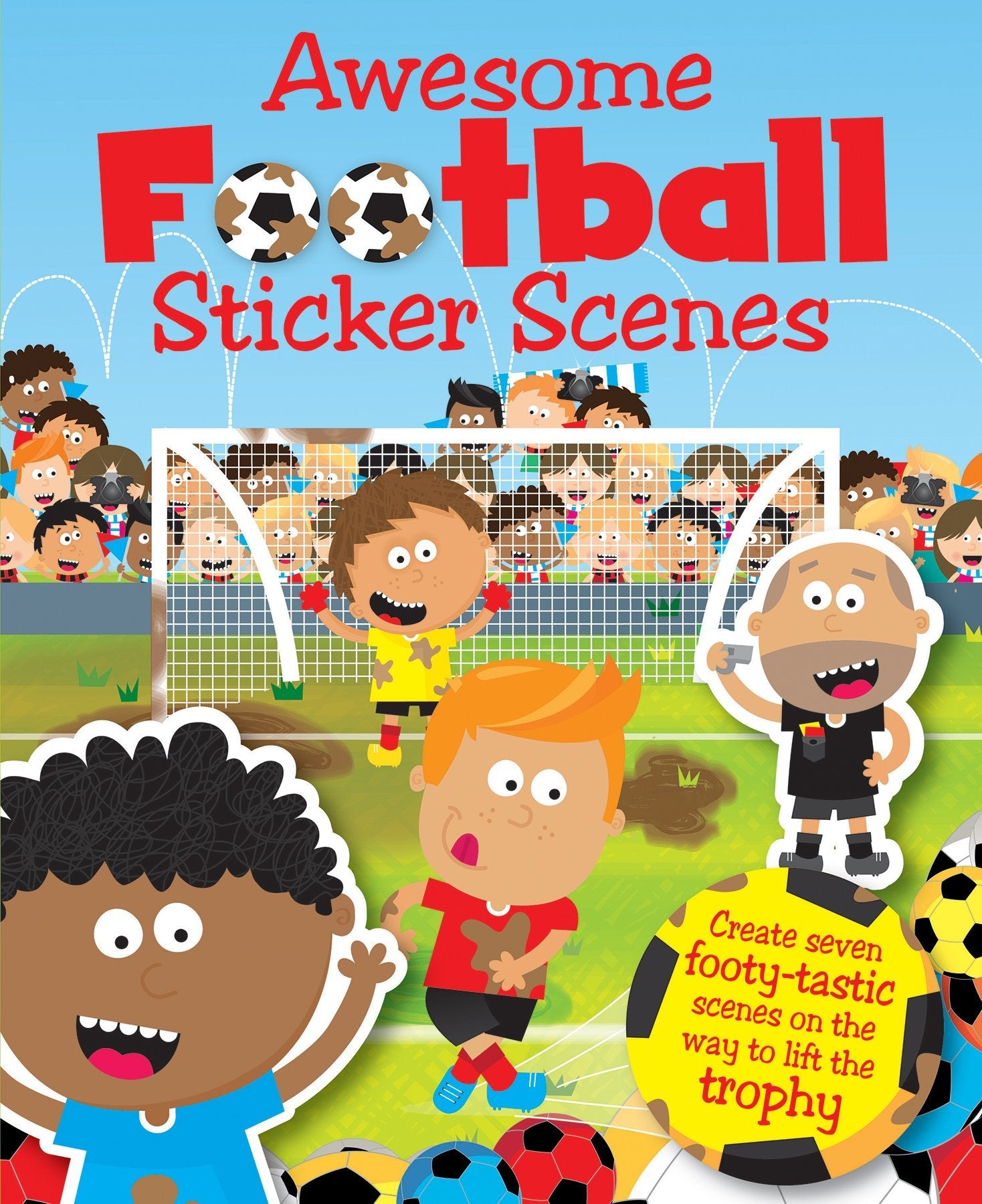 AWESOME FOOTBALL STICKERS SCENES