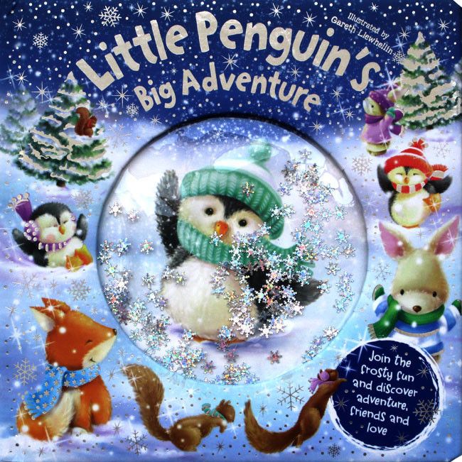 GLITTER GLOBES SNOWFLAKE LITTLE PENGUIN'S BIG ADVENTURE