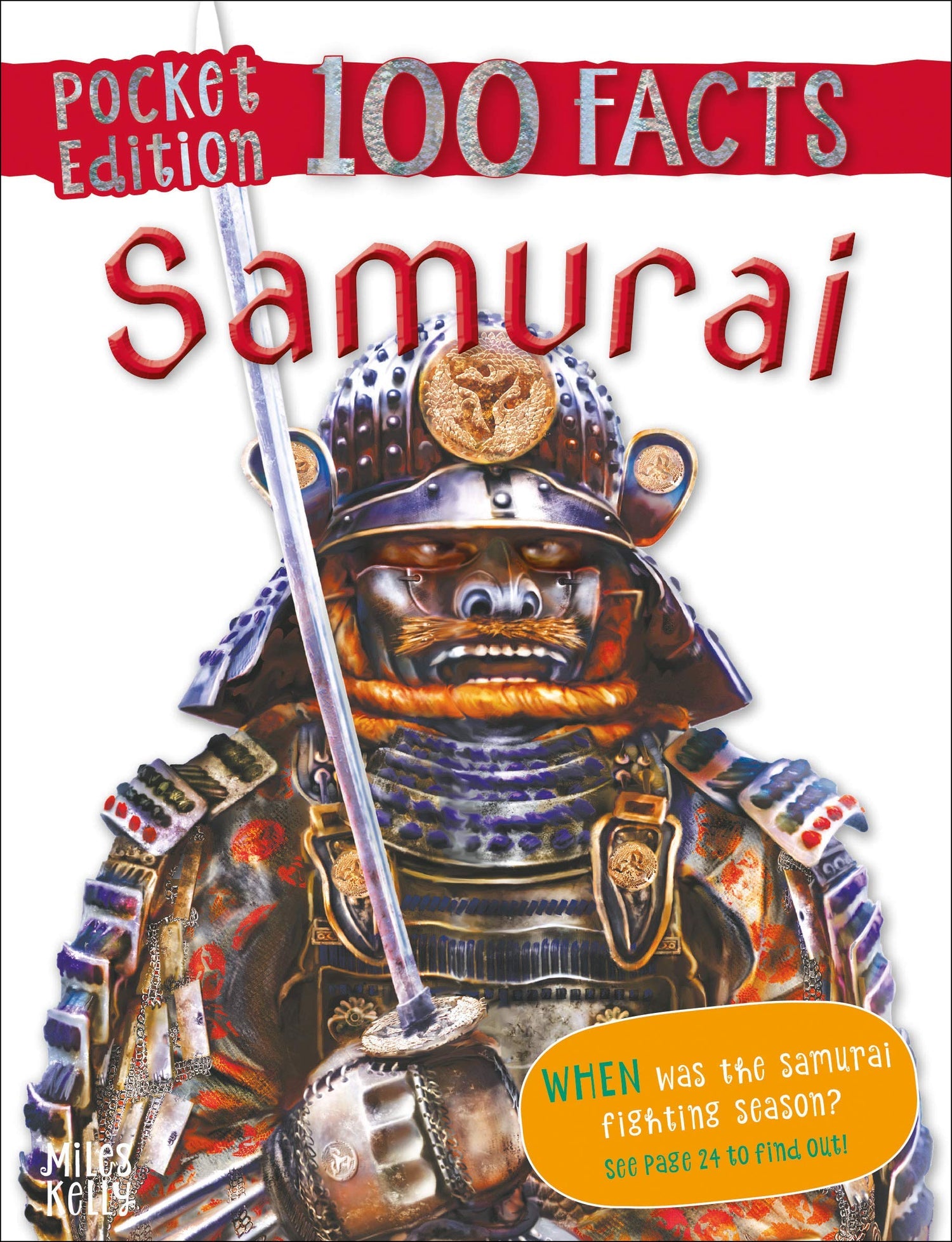 100 FACTS POCKET EDITION SAMURAI  (AGE 7+)