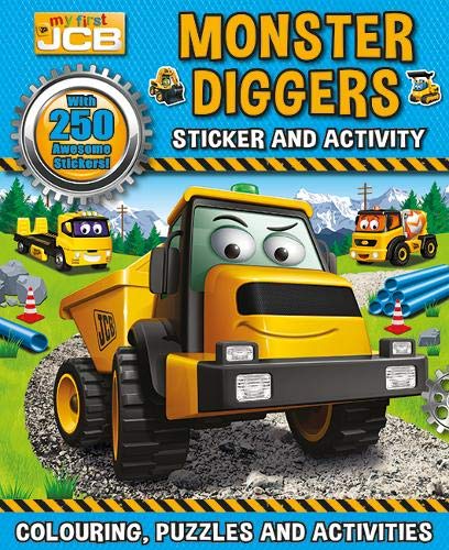 MY FIRST JCB:MONSTER DIGGERS STICKERS AND ACTIVITY
