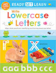 READY SET LEARN WRITE LOWER CASE LETTERS
