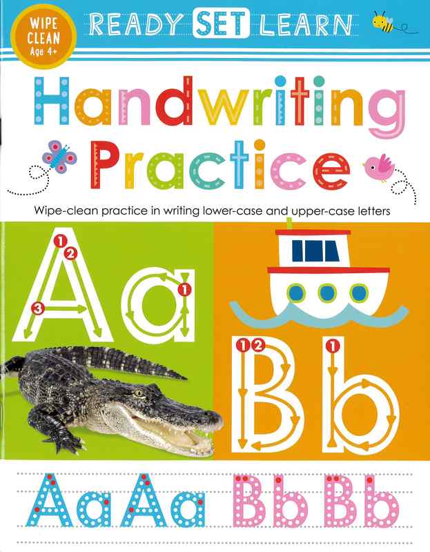 READY SET LEARN HAND WRITING PRACTICE