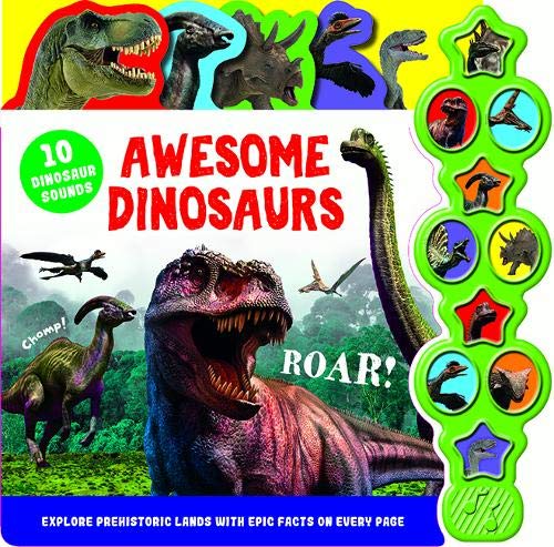 10 SOUNDS TABBED AWESOME DINOSAURS