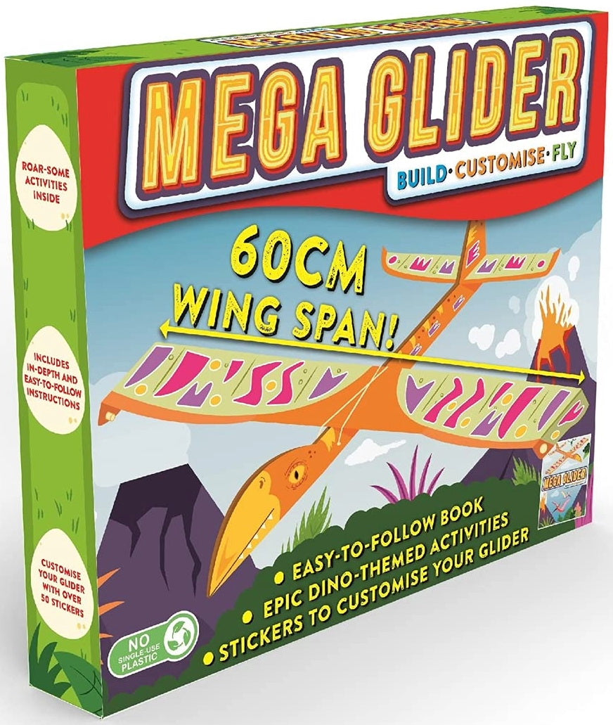 BOX CRAFT CREATION MEGA GLIDER BUILD CUSTOMISE FLY