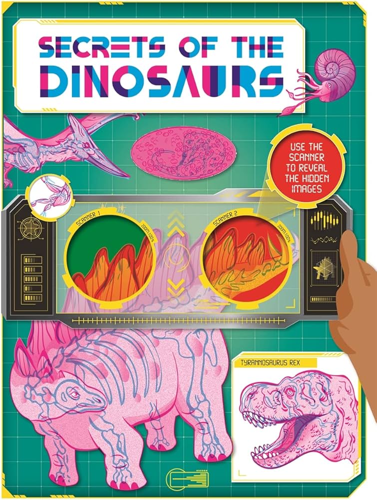 THE SECRETS OF THE DINOSAURS + MICRO SCANNER