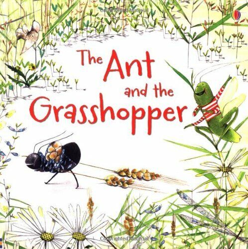 THE USBORNE ADVENT BOOKSHELF THE ANT AND THE GRASSHOPPER
