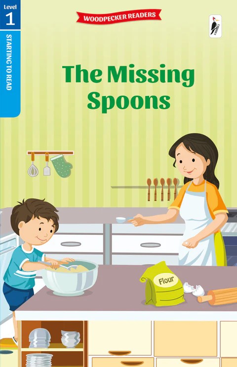 NEED SOME HELP READING L1 - THE MISSING SPOONS  (AGE 3+)