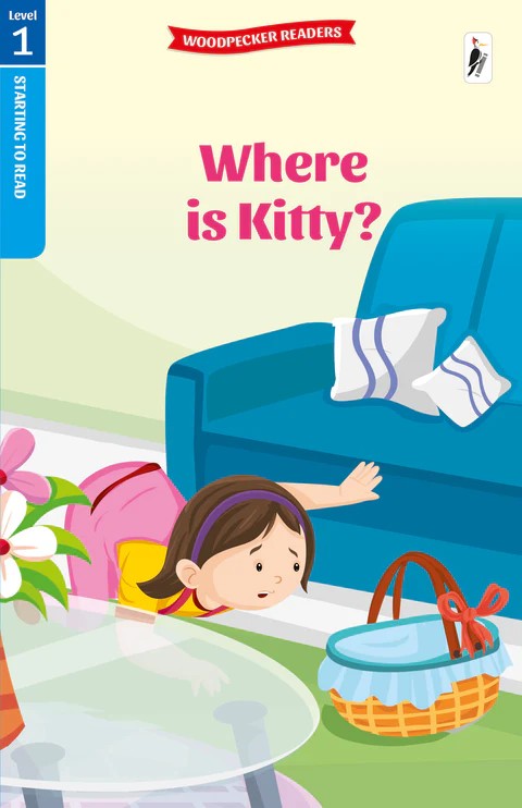 NEED SOME HELP READING L1 - WHERE IS KITTY  (AGE 3+)