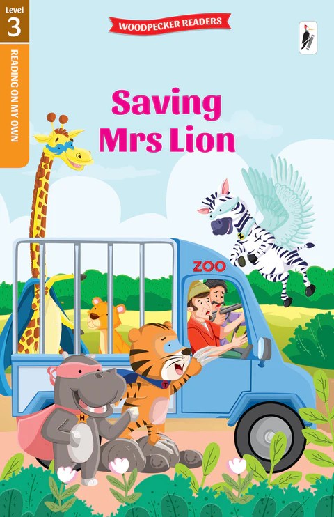 NEED SOME HELP READING L3 - SAVING MRS LION  (AGE 5+)