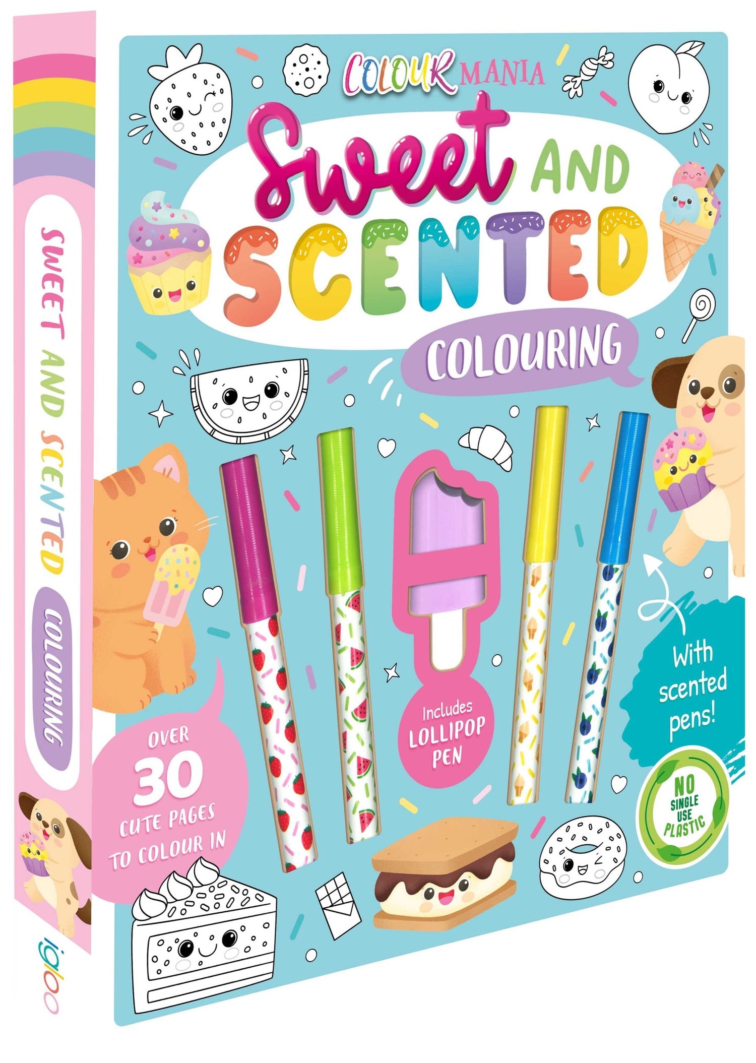 COLORMANIA - SWEET AND SCENTED (5 SCENTED PENS)