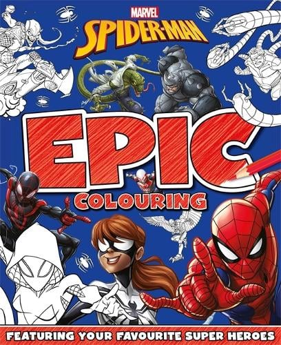 EPIC COLOURING MARVEL SPIDERMAN