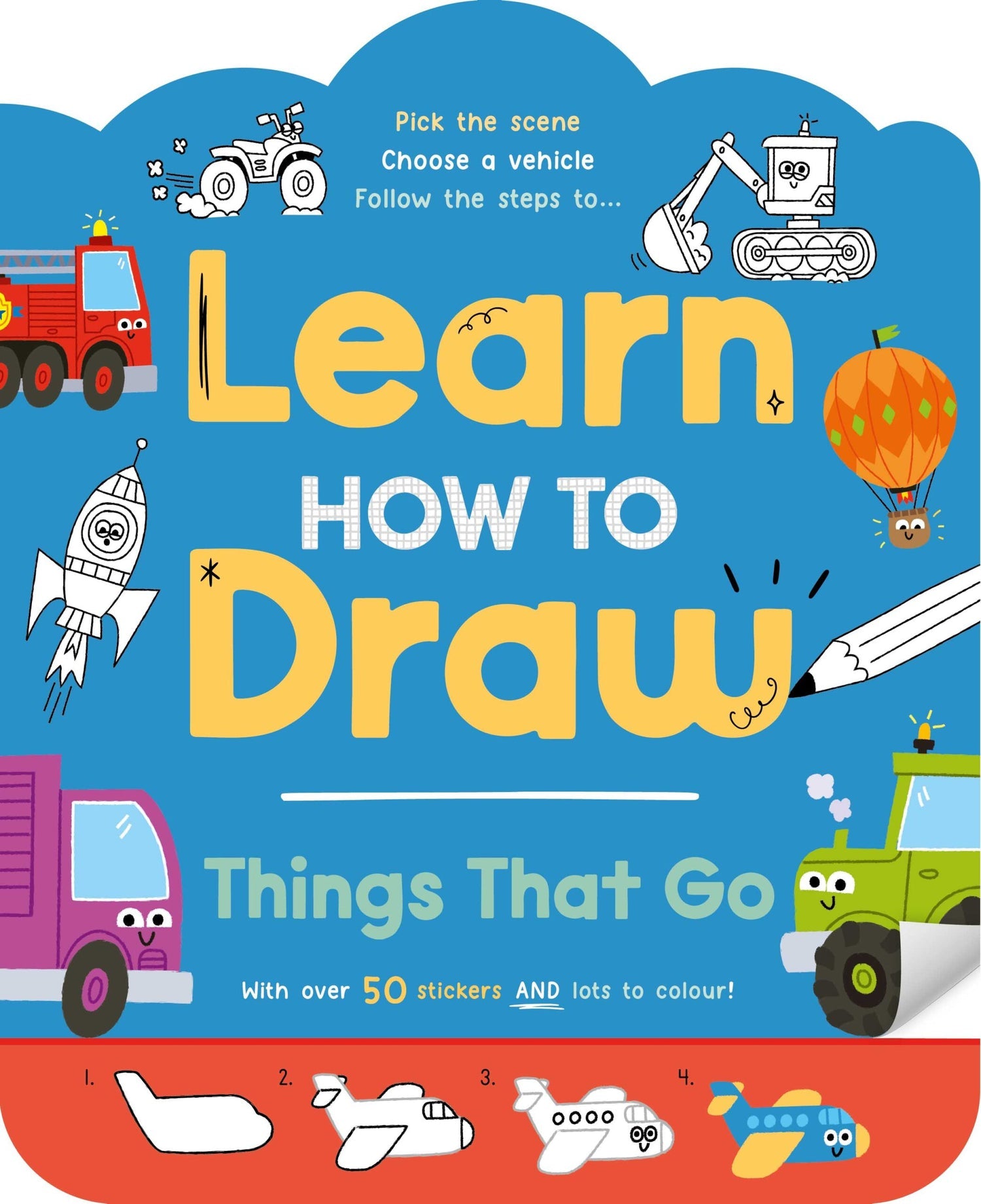 LEARN HOW TO DRAW THINGS THAT GO
