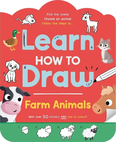 LEARN HOW TO DRAW FARM ANIMALS