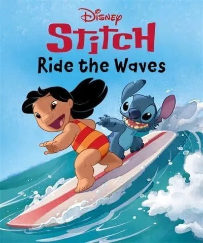 DISNEY PICTURE BOOK - STITCH RIDE THE WAVES