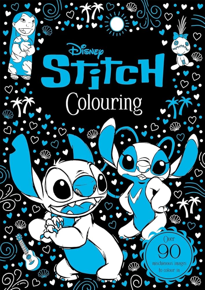 DISNEY STITCH COLOURING