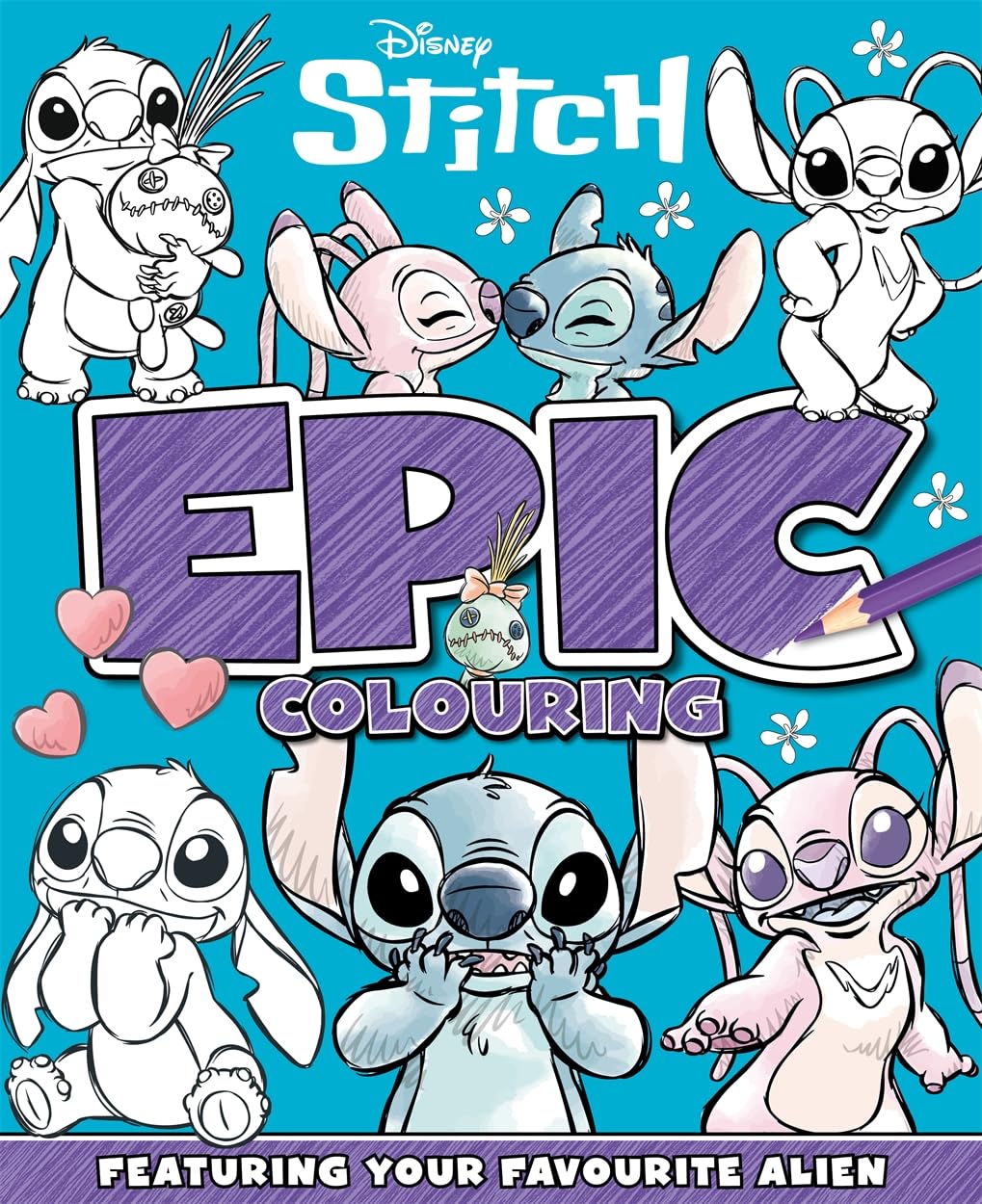 EPIC COLOURING DISNEY STITCH