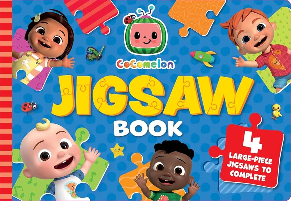 MY FIRST JIGSAW PUZZLE BOOK - COCOMELON