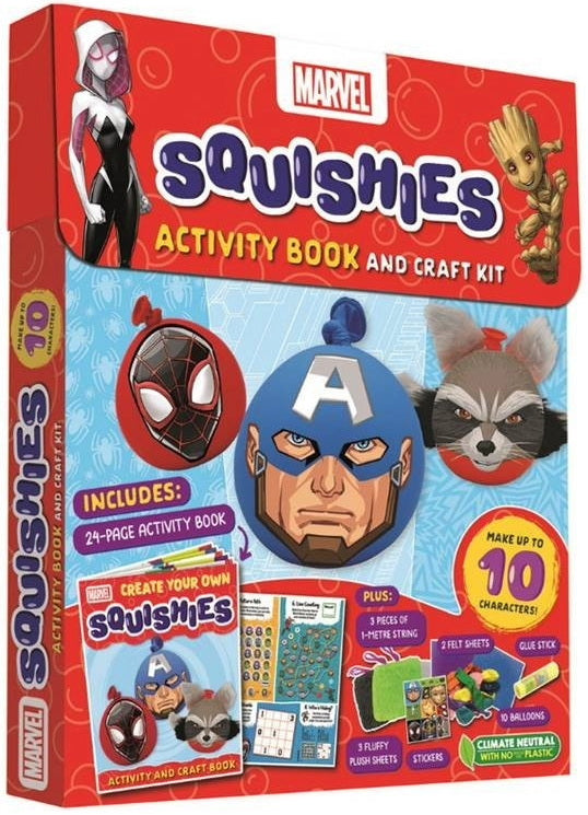 BOX CRAFT CREATIONS MARVEL SQUISHIES