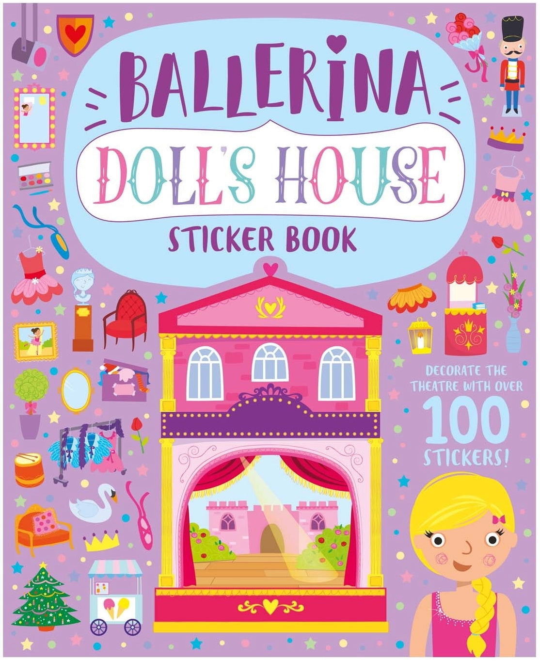 DOLL'S HOUSE STICKERS BOOK - BALLERINA