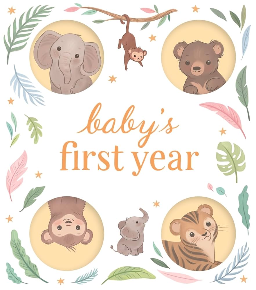 BABY'S FIRST YEAR RECORED BOOK