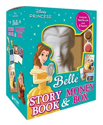 PAINT YOUR OWN MONEY BOX - DISNEY BELLE + STORY