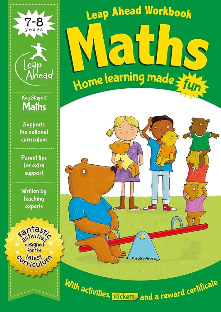 LEAP AHEAD WORKBOOK MATHS AGE 7-8