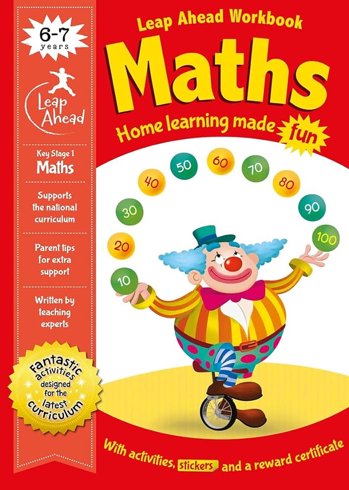 LEAP AHEAD WORKBOOK MATHS AGE 6-7