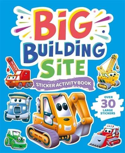 BIG BUILDING SITE STICKER ACTIVITY BOOK