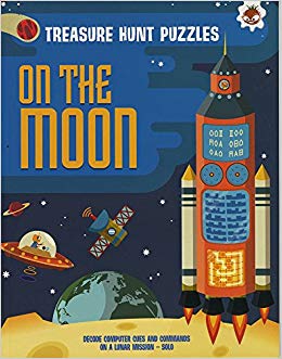 TREASURE HUNT PUZZLE ON THE MOON (AGE 7+)