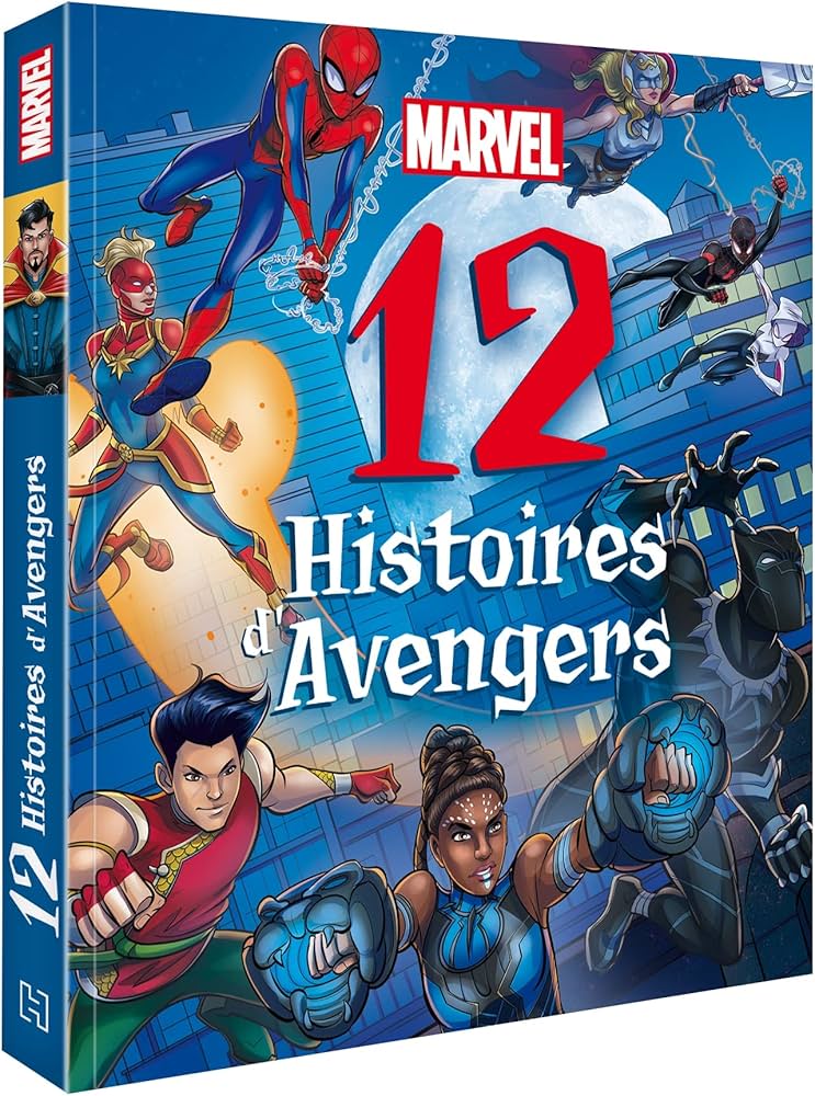 DISNEY - 12 HISTOIRES MARVEL AVENGERS