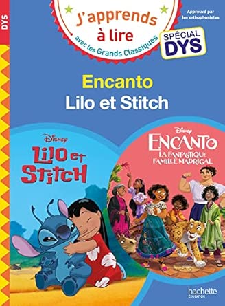 DISNEY - LILO ET STITCH / ENCANTO - SPECIAL DYS (DYSLEXIE