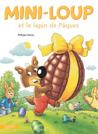 MINI-LOUP - LAPIN DE PAQUES AVEC FIGURINE
