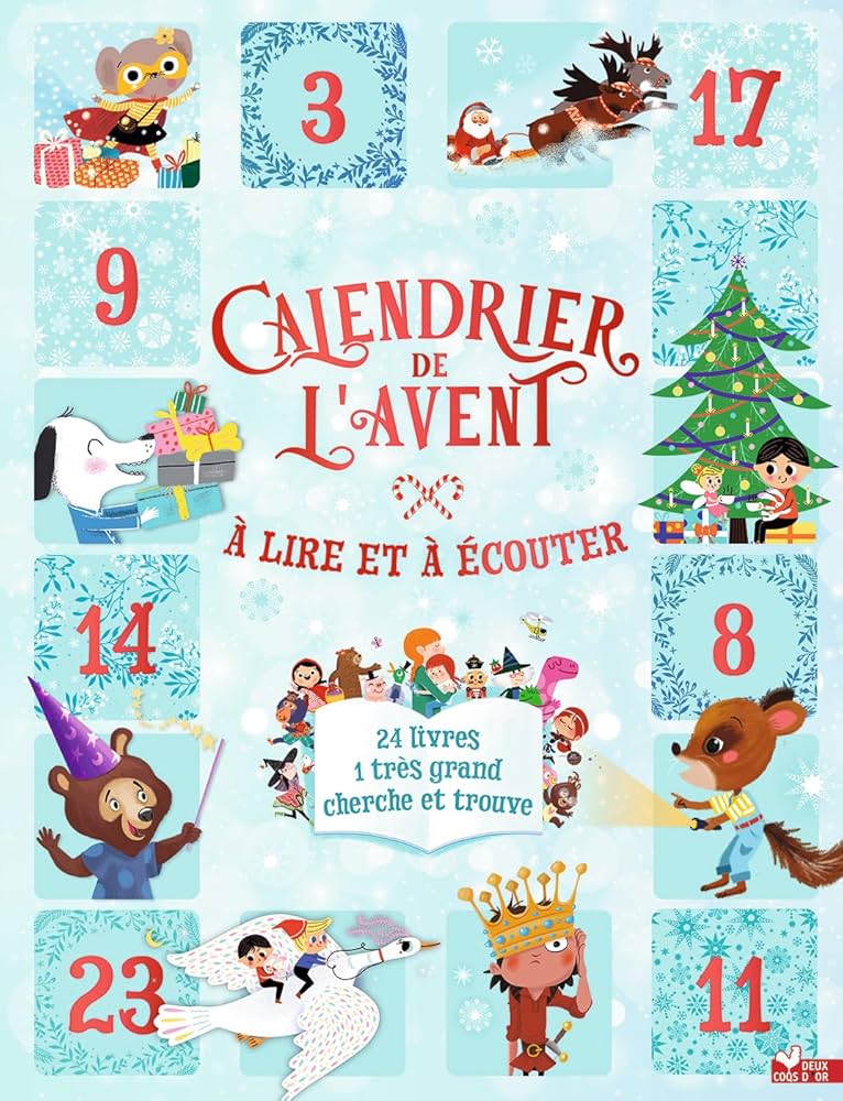 CALENDRIER DE L'AVENT A LIRE ET A ECOUTER