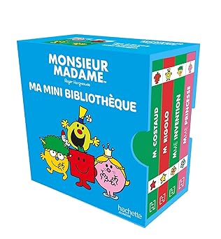LES MONSIEUR MADAME - MA MINI BIBLIOTHÈQUE
