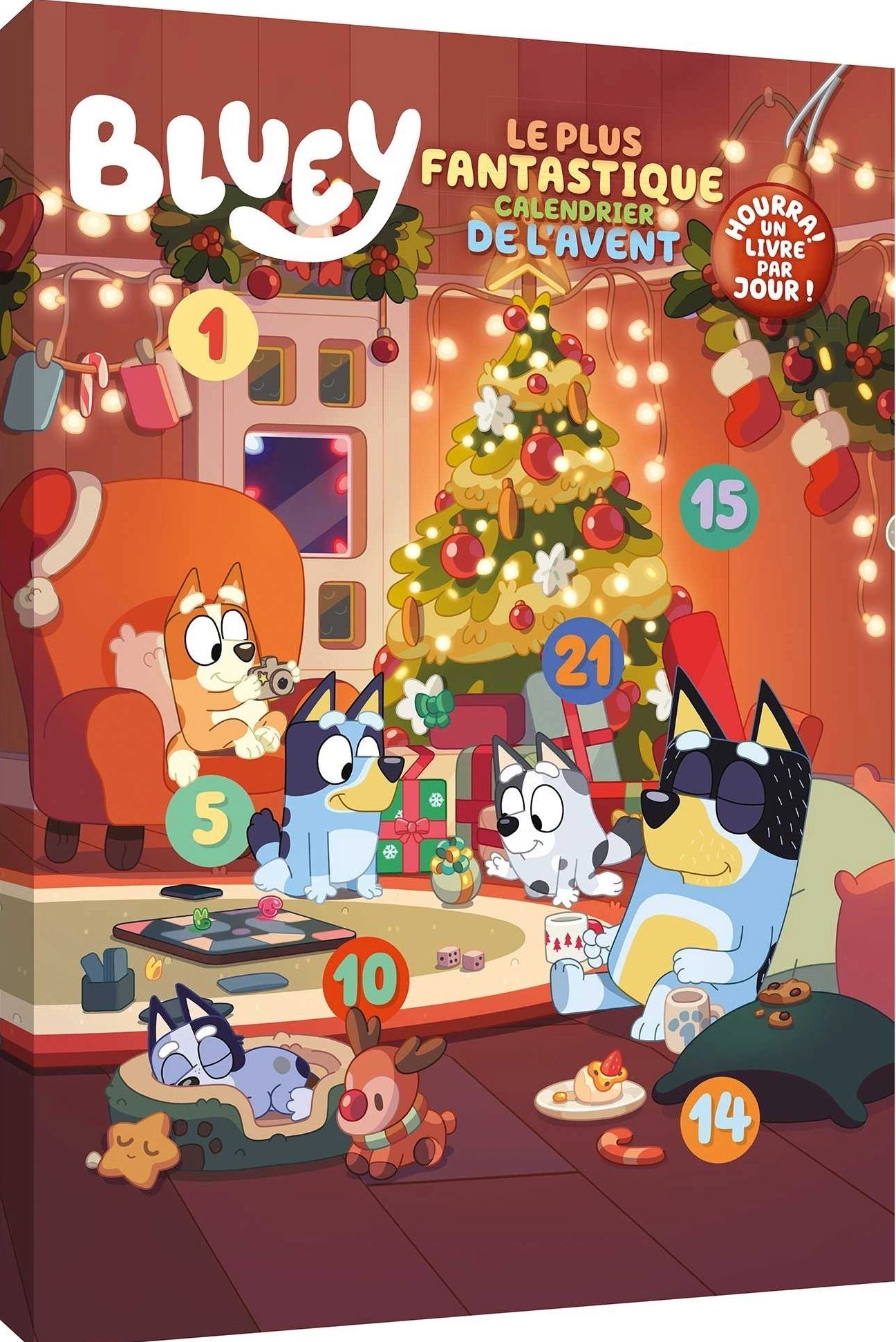 BLUEY - LE PLUS FANTASTIQUE CALENDRIER DE L'AVENT
