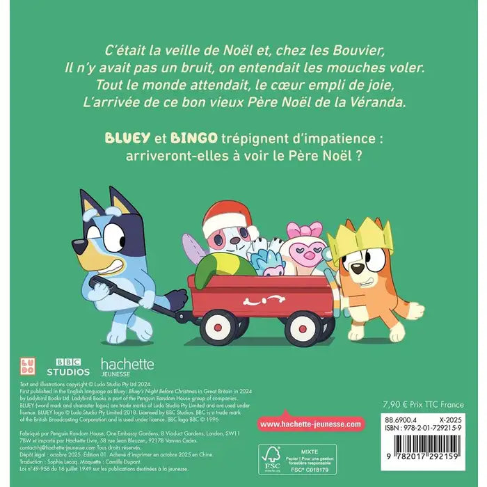 BLUEY - LA NUIT DE NOEL