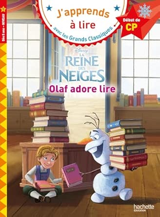 DISNEY - LA REINE DES NEIGES II - OLAF ADORE LIRE