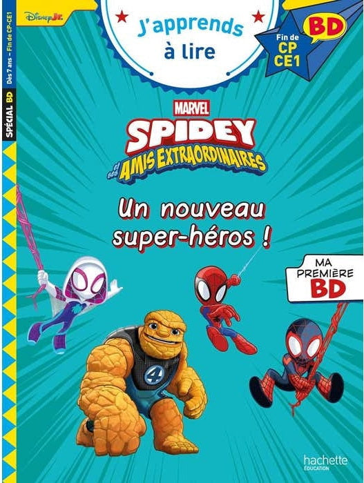 DISNEY BD FIN DE CP - CE1 - SPIDEY ET SES AMIS