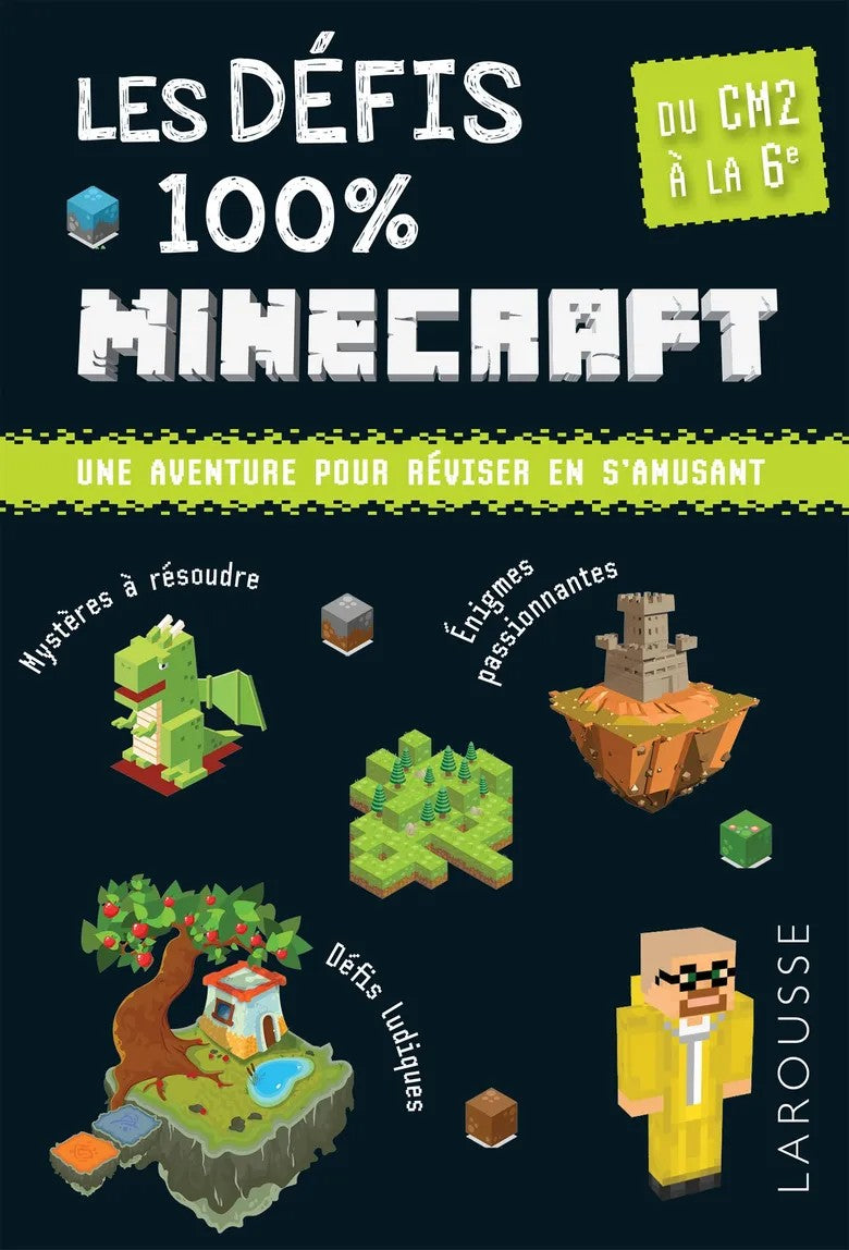 LES DEFIS 100 % MINECRAFT DU CM2  AU 6 E