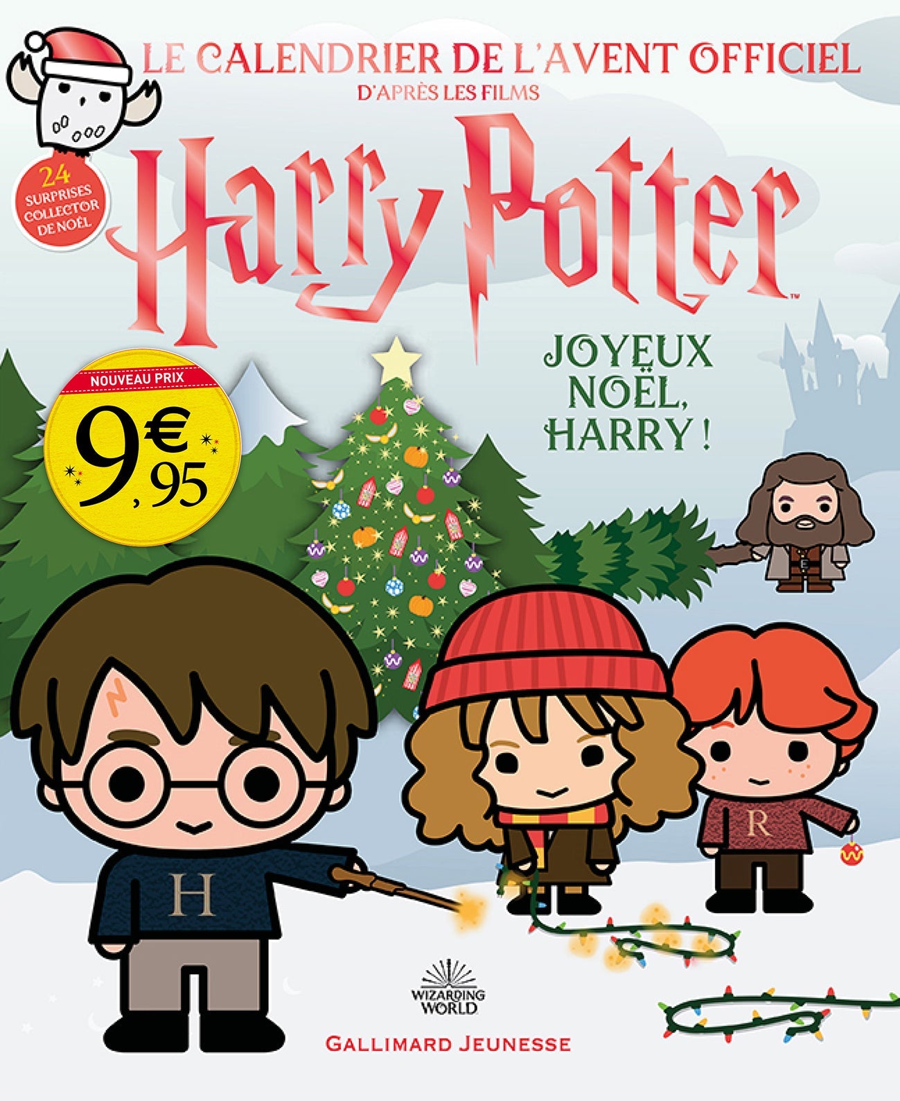LE CALENDRIER DE L'AVENT - HARRY POTTER - 24 SURPRISES A DECOUVRIR (NOEL)