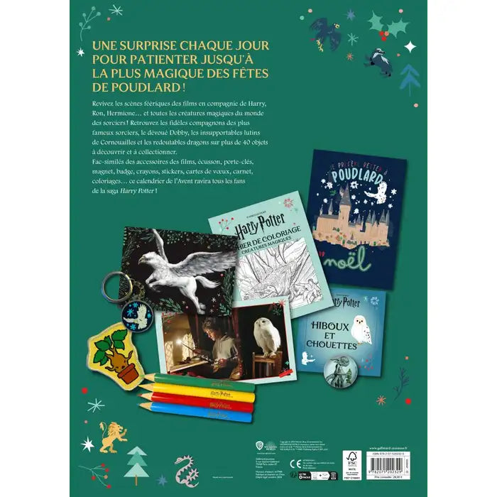 HARRY POTTER - NOEL MAGIQUE LE CALENDRIER DE L'AVENT