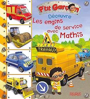 P'TITS GARCON DECO*UVRE LE*S ENGINS DE SERVICE AVEC MATHIS