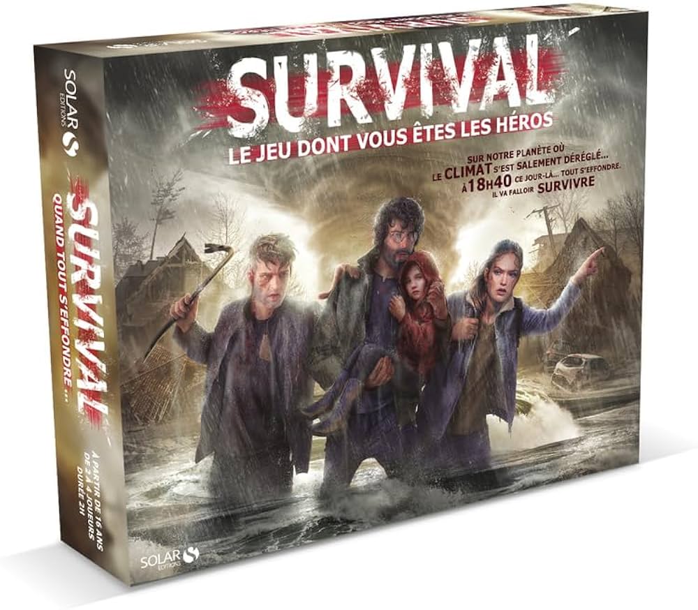 COFFRET SURVIVAL - CRIMINAL - LE JEU DONT VOUS ETES LES HEROS