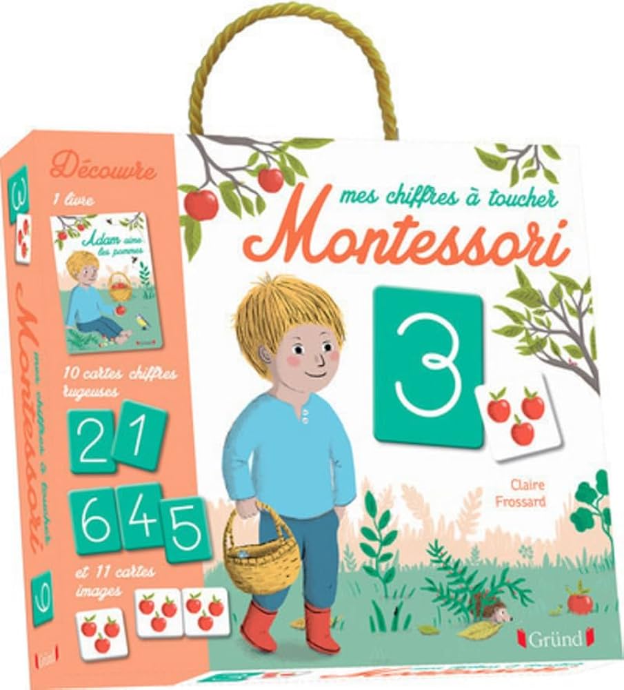 COFFRET MONTESSORI MES CHIFFRES A TOUCHER