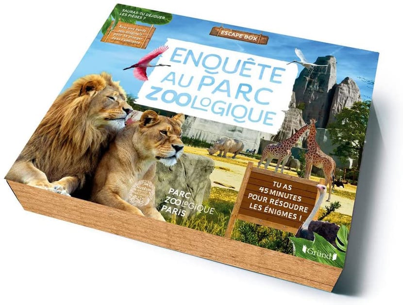 ESCAPE BOX - ENQUETE AU PARC ZOOLOGIQUE