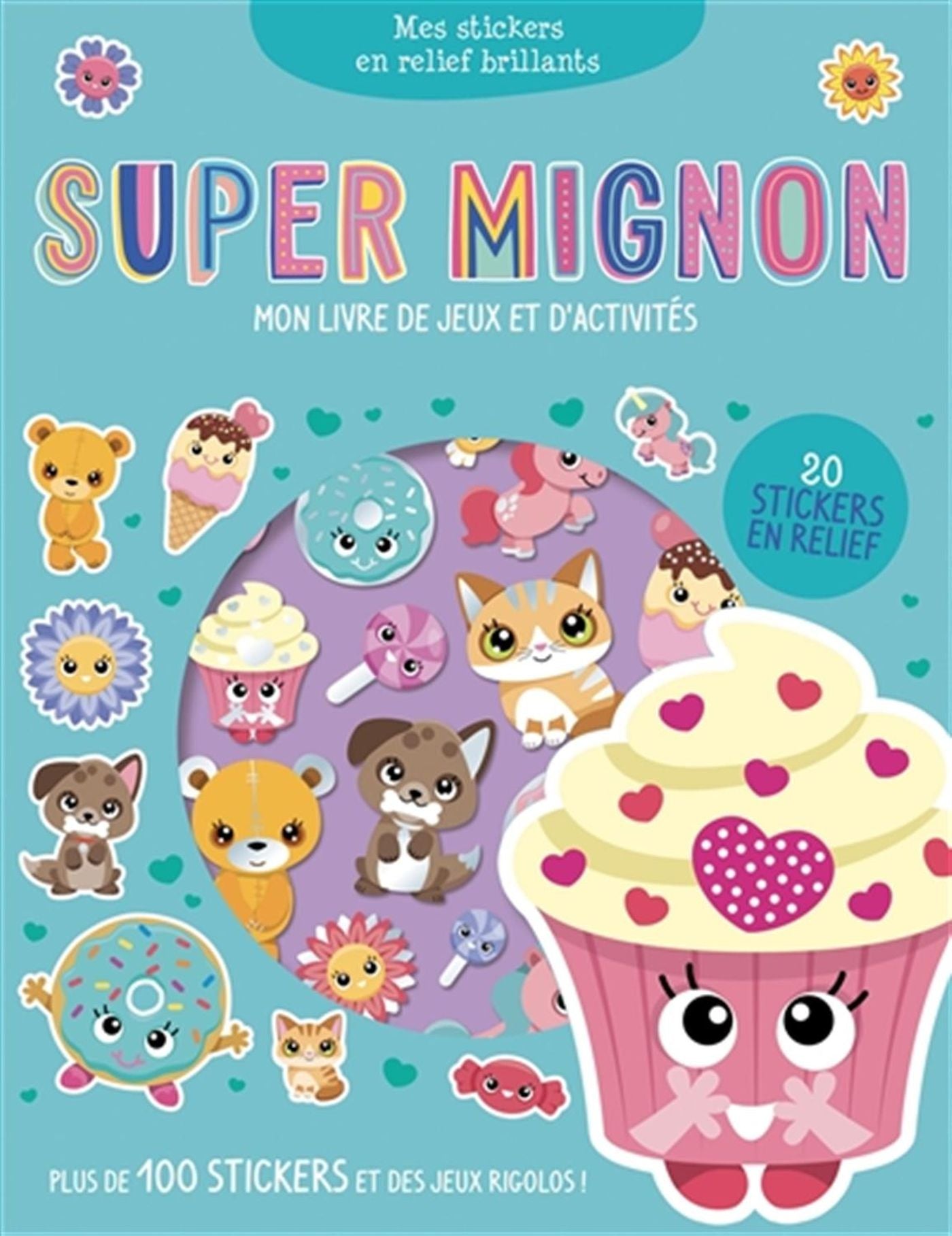 MES STICKERS EN RELIEF BRILLANTS - SUPER MIGNON
