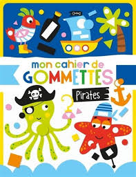 MON CAHIER DE GOMMETTES - PIRATES