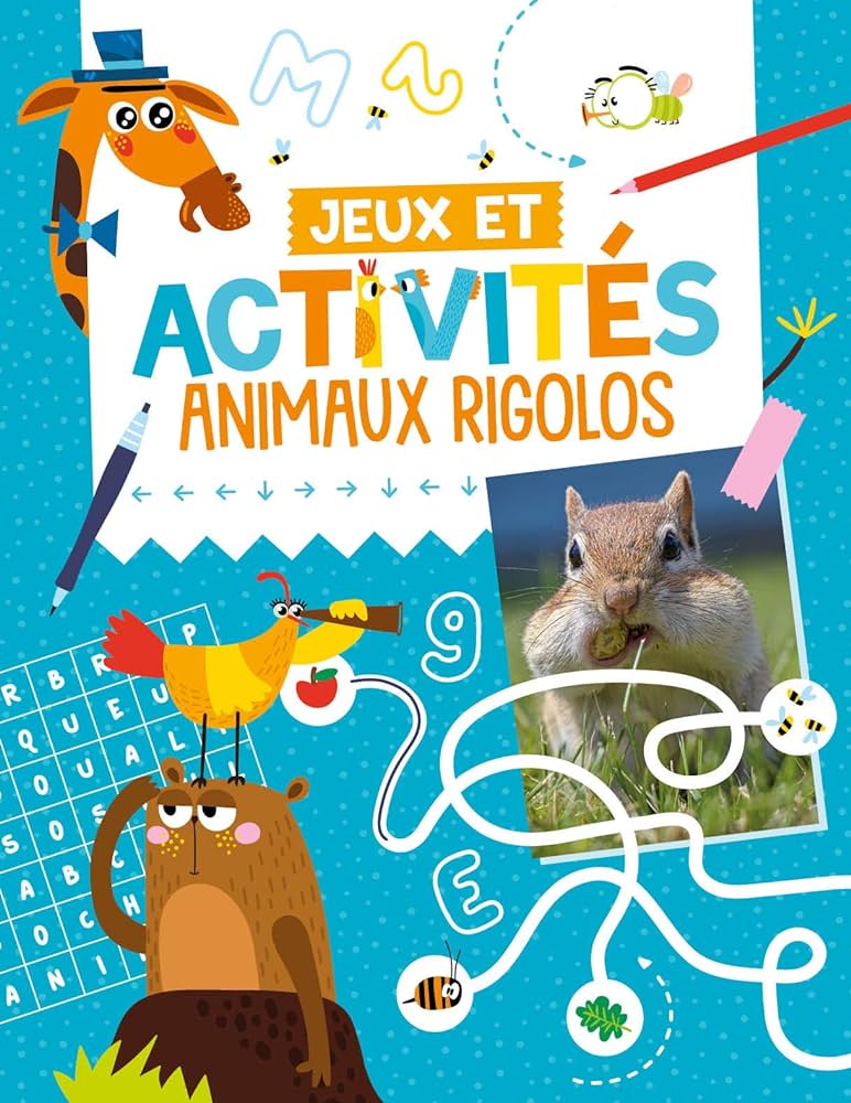 JEUX ET ACTIVITES ANIMAUX RIGOLOS