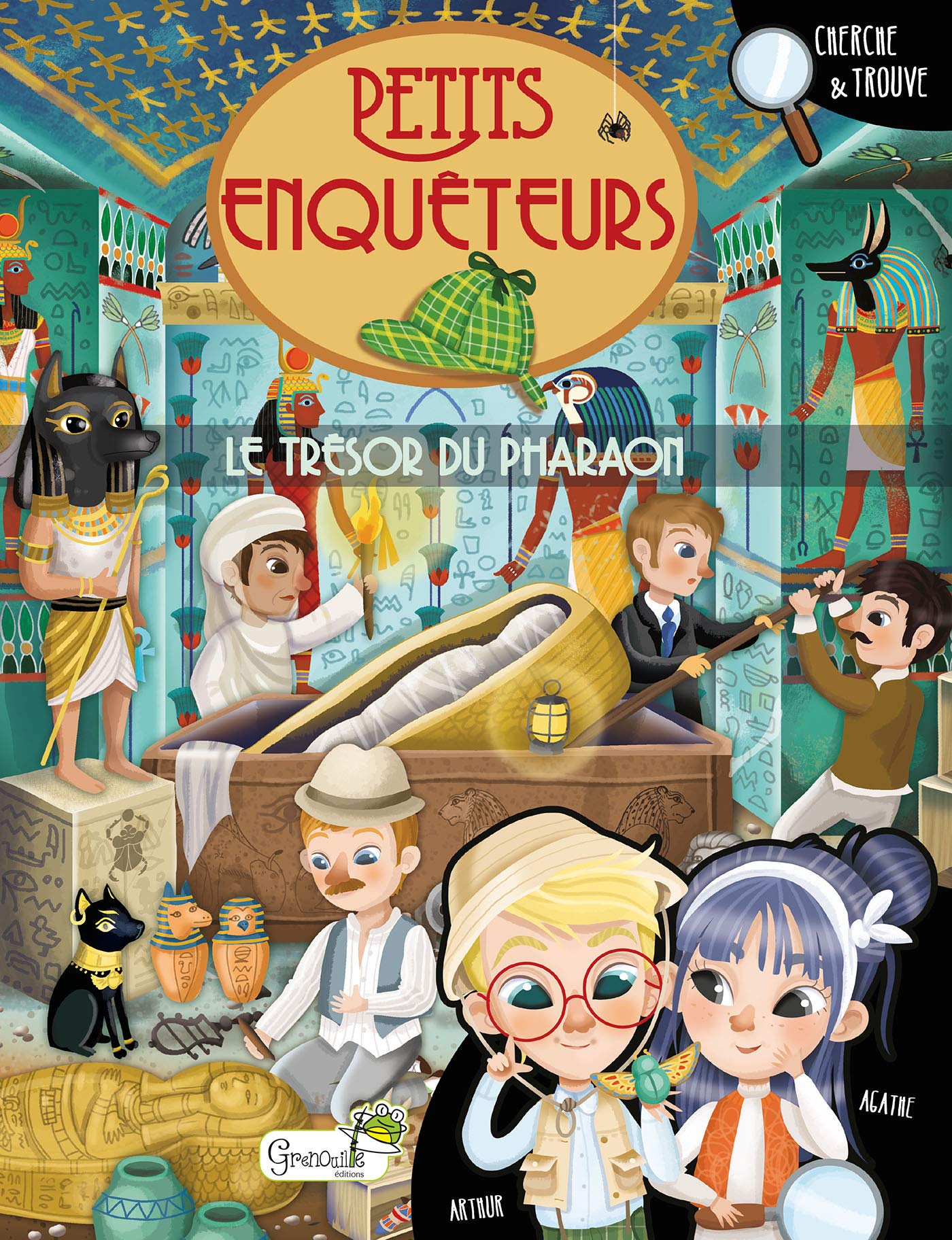 PETITS ENQUETEURS - TRESOR DU PHARAON